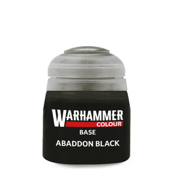 【シタデルカラー：BASE】ABADDON BLACK (アバドン・ブラック)