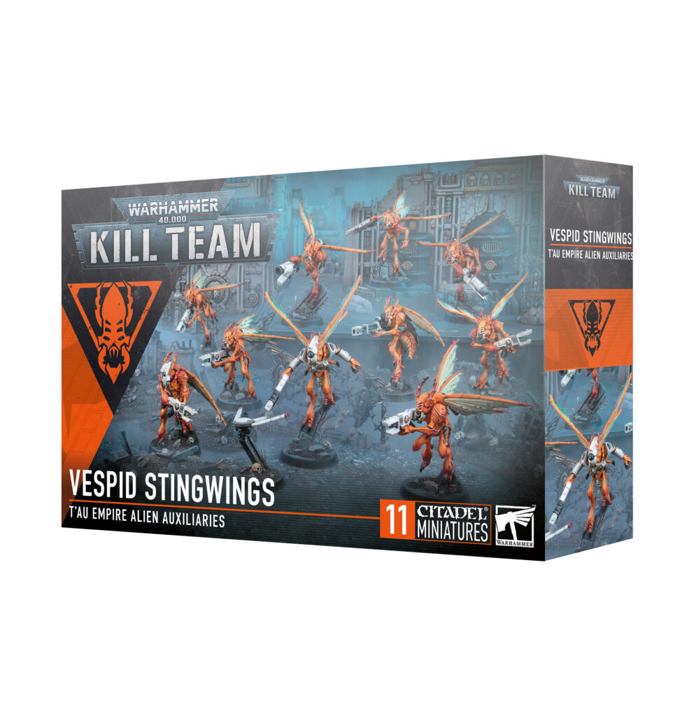 ウォーハンマー　キルチーム　ハイヴストーム Vespid Stingwings KT-VespidStingwings-01-