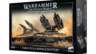 ホルス・ヘレシー：レギオンズ・アステルタス】タランチュラ・ミサイル