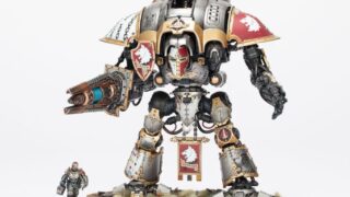 ウォーハンマー インペリアルナイト ナイトクルセイダー 全塗装 完成品 ウォーハンマー インペリアルナイト カニスレックス 全塗装 完成
