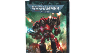 WH40Kケイオスナイト：バトルフォース+コーデックス+データシートカードセット WH40k】 データシート・カード：ケイオスナイト（日本語版