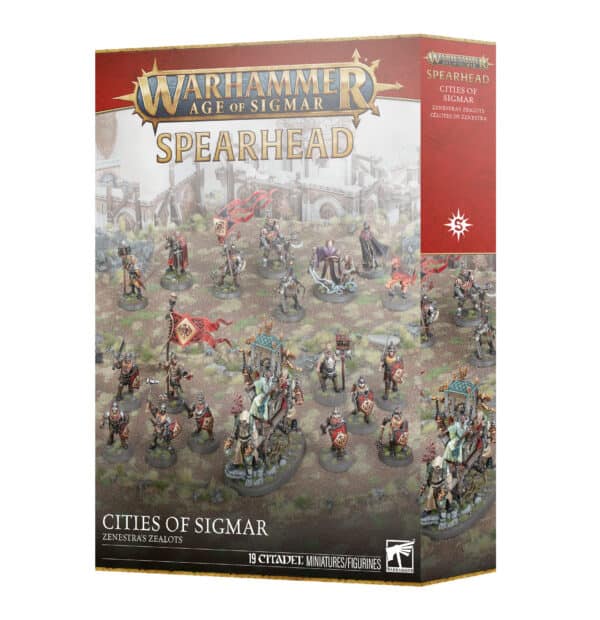 【(5月30日予約販売)シティ・オヴ・シグマー】スピアヘッド：ゼネストラの狂心団