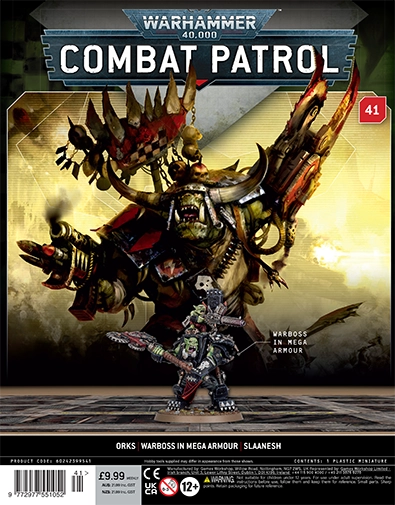 【アシェット】コンバットパトロール 41号：ウォーボス(メガ・アーマー装備)