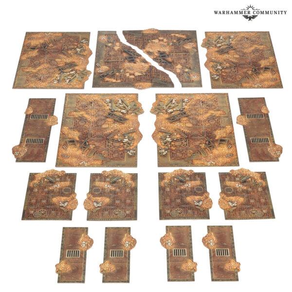 【(6月27日以降入荷分)wh40k(GWS直輸入)】地形エリアセット