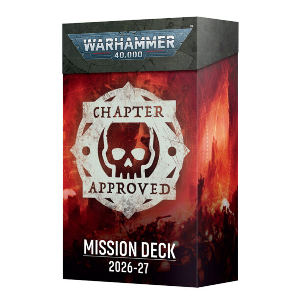 【(6月27日予約販売)wh40k】チャプターアプルーブド ミッションデッキ2026-27（英語版）