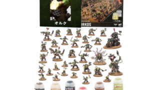 セット 限定ピンバッジ ウォーハンマー 40k & AoS WARHAMMER 7月25日予約販売)オルク】入門セット（日本語版） | ウォーハンマー