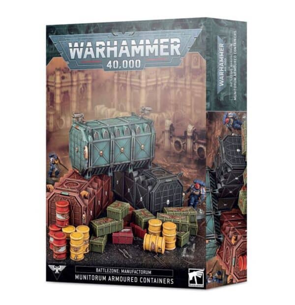 【wh40k】バトルゾーン：Manufactorum – Munitorum Armoured Containers