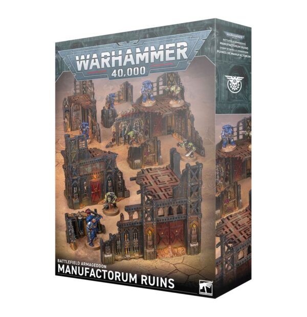 【(8月15日以降入荷分)wh40k(GWS直輸入)】バトルフィールド：聖工場の廃墟