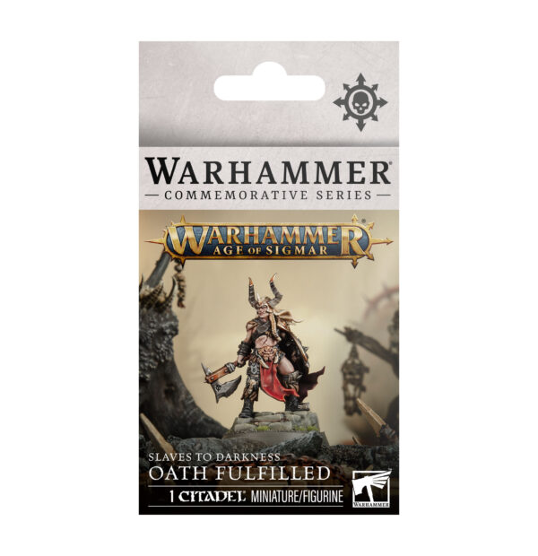 【(10月31日予約販売)スレイヴ・トゥ・ダークネス】Warhammer Day記念ミニチュア―誓いを貫きし者